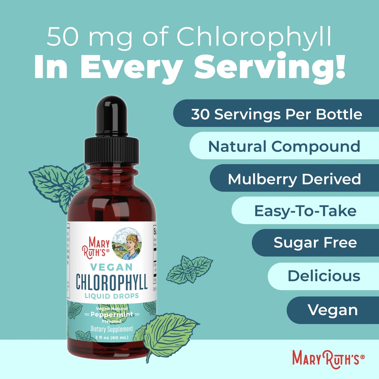 Vegan Liquid Chlorophyll Drops